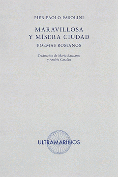 Cover Image: MARAVILLOSA Y MÍSERA CIUDAD