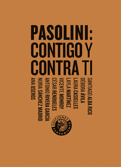 Cover Image: PASOLINI: CONTIGO Y CONTRA TI