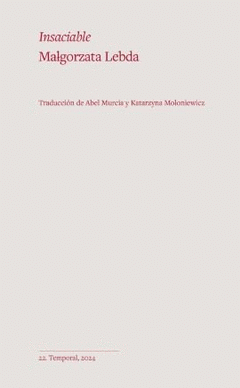 INSACIABLE Cover Image: INSACIABLE