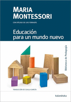 EDUCACIÓN PARA UN MUNDO NUEVO Cover Image: EDUCACIÓN PARA UN MUNDO NUEVO