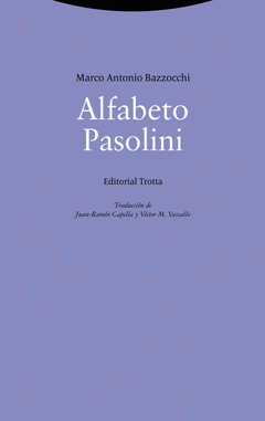 Cover Image: ALFABETO PASOLINI