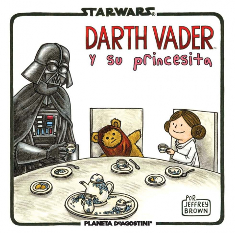 Imagen de cubierta: STAR WARS. VADER Y SU PRINCESITA