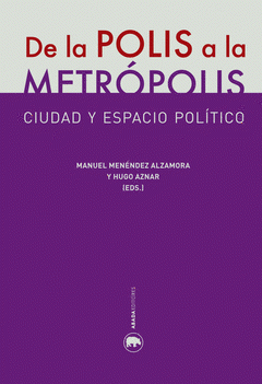 Imagen de cubierta: DE LA POLIS A LA METRÓPOLIS