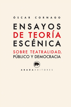 Imagen de cubierta: ENSAYOS DE TEORÍA ESCÉNICA