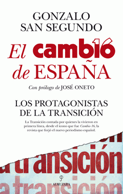 Imagen de cubierta: EL CAMBIO DE ESPAÑA