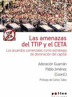 Imagen de cubierta: LAS AMENAZAS DE TTIP Y EL CETA