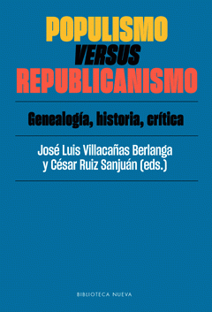 Imagen de cubierta: POPULISMO VERSUS REPUBLICANISMO