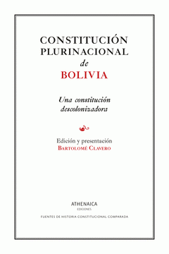 Cover Image: CONSTITUCIÓN PLURINACIONAL DE BOLIVIA