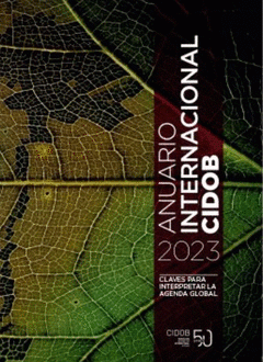 Cover Image: ANUARIO INTERNACIONAL CIDOB 2023