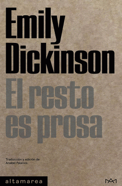 Cover Image: EL RESTO ES PROSA