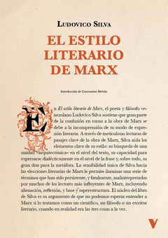 Cover Image: EL ESTILO LITERARIO DE MARX