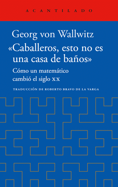 Cover Image: «CABALLEROS, ESTO NO ES UNA CASA DE BAÑOS»