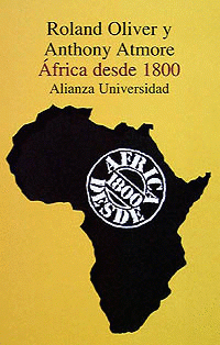 Imagen de cubierta: ÁFRICA DESDE 1800