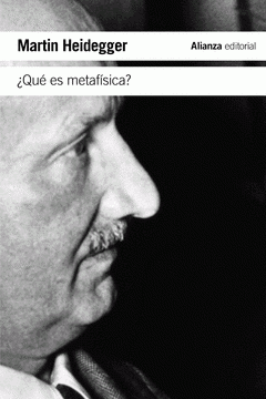 Imagen de cubierta: QUÉ ES METAFÍSICA?