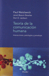 Imagen de cubierta: TEORÍA DE LA COMUNICACIÓN HUMANA