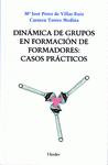 Imagen de cubierta: DINÁMICA DE GRUPOS EN FORMACIÓN DE FORMADORES: CASOS PRÁCTICOS
