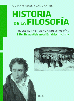 Imagen de cubierta: HISTORIA DE LA FILOSOFÍA III. DEL ROMANTICISMO A NUESTROS DÍAS 1. DEL ROMANTICIS
