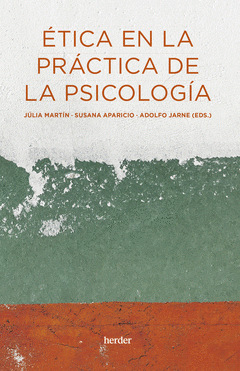 Cover Image: ÉTICA EN LA PRÁCTICA DE LA PSICOLOGÍA