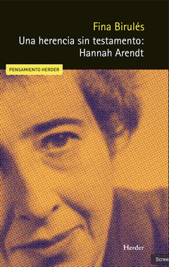 Cover Image: UNA HERENCIA SIN TESTAMENTO: HANNAH ARENDT