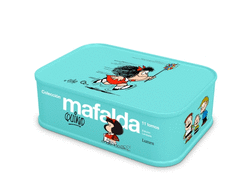Cover Image: COLECCIÓN MAFALDA: 11 TOMOS EN UNA LATA
