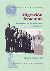 Imagen de cubierta: MIGRACIÓN FEMENINA