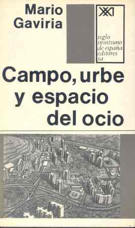 Imagen de cubierta: CAMPO, URBE Y ESPACIO DEL OCIO