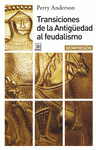 Imagen de cubierta: TRANSICIONES DE LA ANTIGÜEDAD AL FEUDALISMO