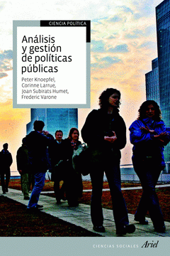 Imagen de cubierta: ANÁLISIS Y GESTIÓN DE POLÍTICAS PÚBLICAS