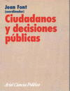  CIUDADANOS Y DECISIONES PÚBLICAS