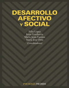 Imagen de cubierta: DESARROLLO AFECTIVO Y SOCIAL