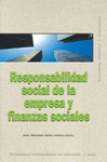 Imagen de cubierta: RESPONSABILIDAD SOCIAL DE LA EMPRESA Y FINANZAS SOCIALES