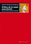 Imagen de cubierta: CRÍTICA DE LA RAZÓN POSCOLONIAL