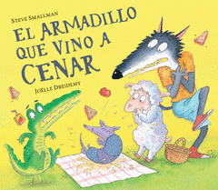 Cover Image: EL ARMADILLO QUE VINO A CENAR (LA OVEJITA QUE VINO A CENAR)