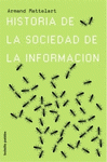 Imagen de cubierta: HISTORIA DE LA SOCIEDAD DE LA INFORMACIÓN
