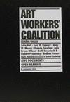 Imagen de cubierta: ART WORKERS COALITION