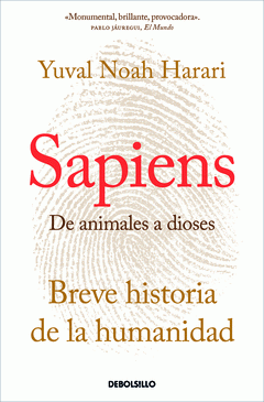 Cover Image: SAPIENS. DE ANIMALES A DIOSES