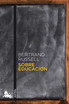 Imagen de cubierta: SOBRE EDUCACIÓN