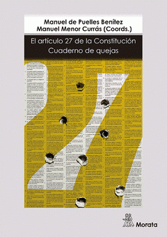  EL ARTÍCULO 27 DE LA CONSTITUCIÓN