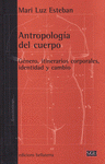 Imagen de cubierta: ANTROPOLOGÍA DEL CUERPO