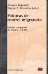 Imagen de cubierta: POLÍTICAS DE CONTROL MIGRATORIO