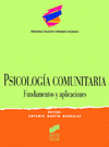 Imagen de cubierta: PSICOLOGÍA COMUNITARIA