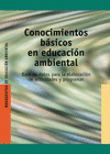 Imagen de cubierta: CONOCIMIENTOS BÁSICOS EN EDUCACIÓN AMBIENTAL