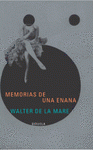 Imagen de cubierta: MEMORIAS DE UNA ENANA