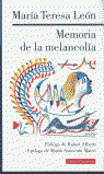 Imagen de cubierta: MEMORIA DE LA MELANCOLÍA