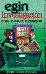 Imagen de cubierta: EGIN INVESTIGACIÓN