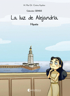 Imagen de cubierta: LA LUZ DE ALEJANDRÍA (HIPATIA)