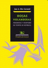 Imagen de cubierta: HOJAS VOLANDERAS