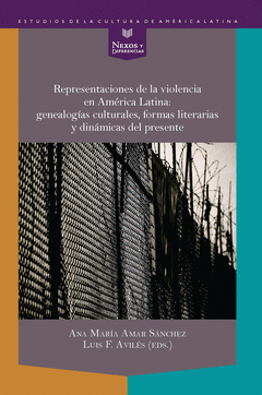 Imagen de cubierta: REPRESENTACIONES DE LA VIOLENCIA EN AMÉRICA LATINA