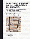 Imagen de cubierta: DISCURSOS SOBRE LA INMIGRACIÓN EN ESPAÑA