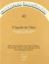Imagen de cubierta: EL LEGADO DE OFELIA : ESQUIZOTEXTOS EN LA LITERATURA FEMENINA EN LENGUA INGLESA DEL SIGLO XX